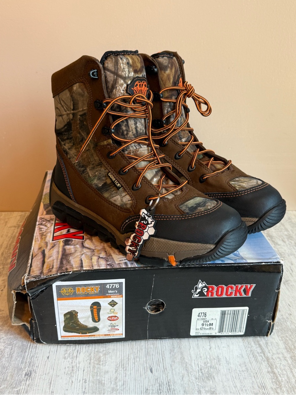 Rocky Steeltoe Gore-Tex Camo Hunting Boots